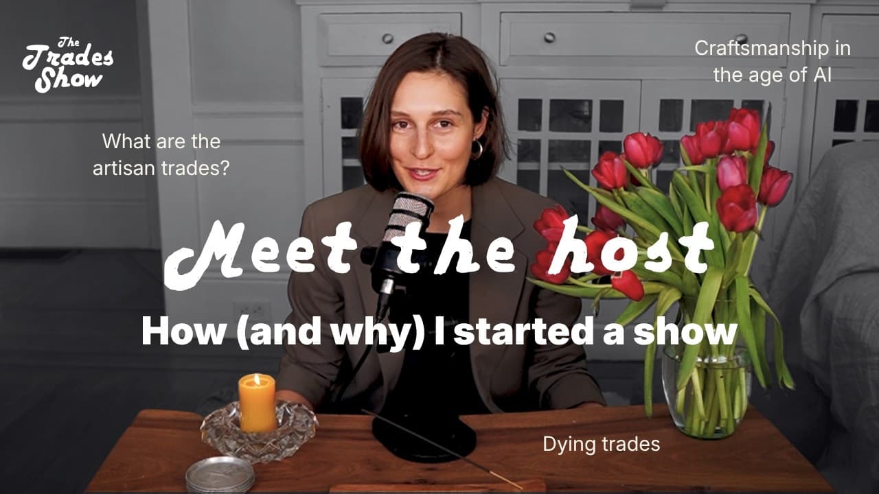 EP 10: Artisan Crafts in the Age of AI with Host Briana Ottoboni