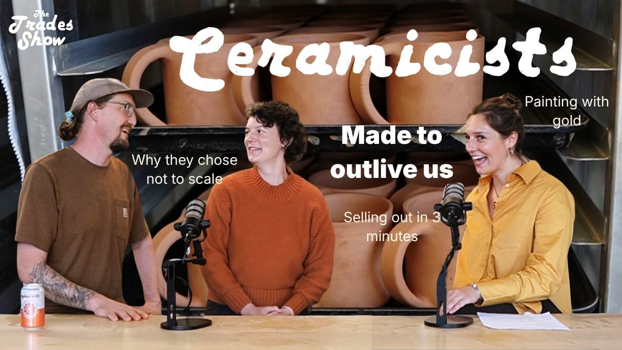 EP 19: Made to outlive us, Pottery duo Sven Ceramics
