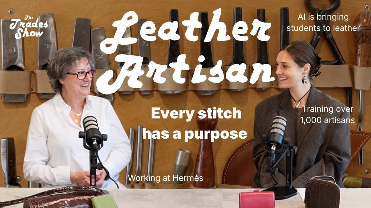 EP 14: Every Stitch Has a Purpose, Hermès-Trained Leather Artisan Béatrice Amblard